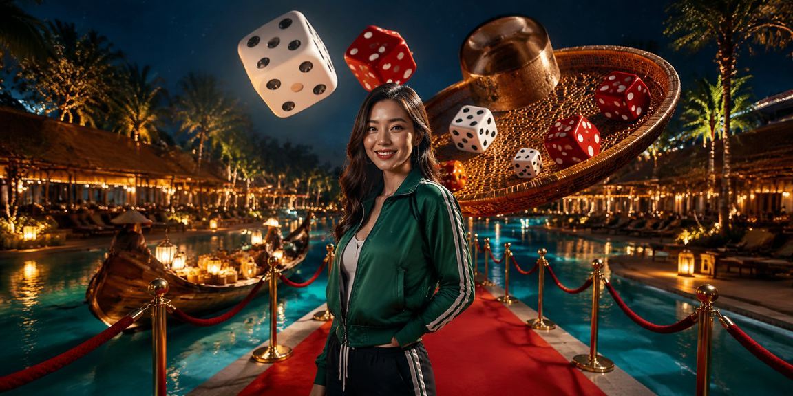 Người chơi tài xỉu tại Mũi Né với xúc xắc trên bàn game truyền thống Việt Nam