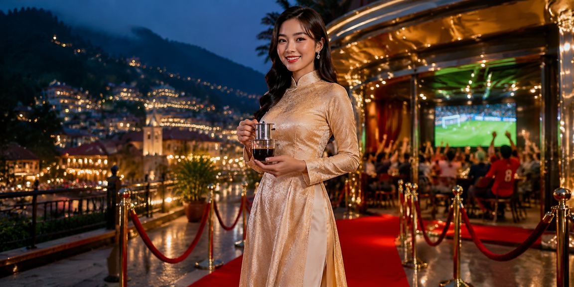 Người dùng tại Sa Pa theo dõi kết quả cá cược bóng đá và kiểm tra giao dịch tài chính trên điện thoại